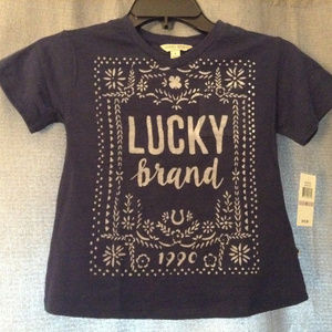 Lucky Brand t-shirt- Child's Size 6